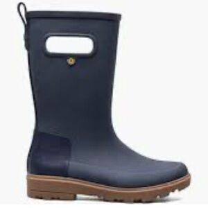 Bogs- Kids Navy Blue Waterproof Rain Boots